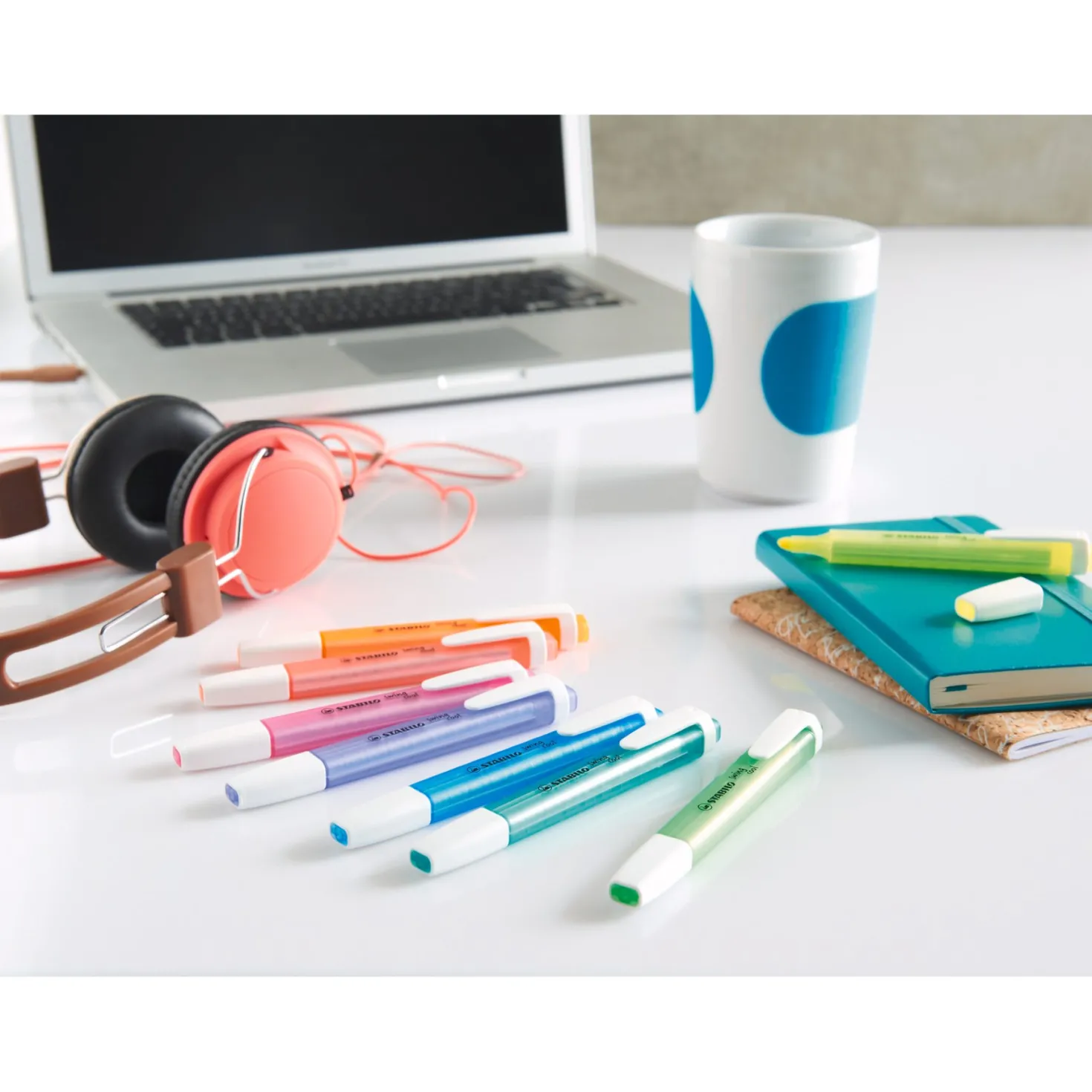 Stabilo Swing cool markeerstift 6 stuks