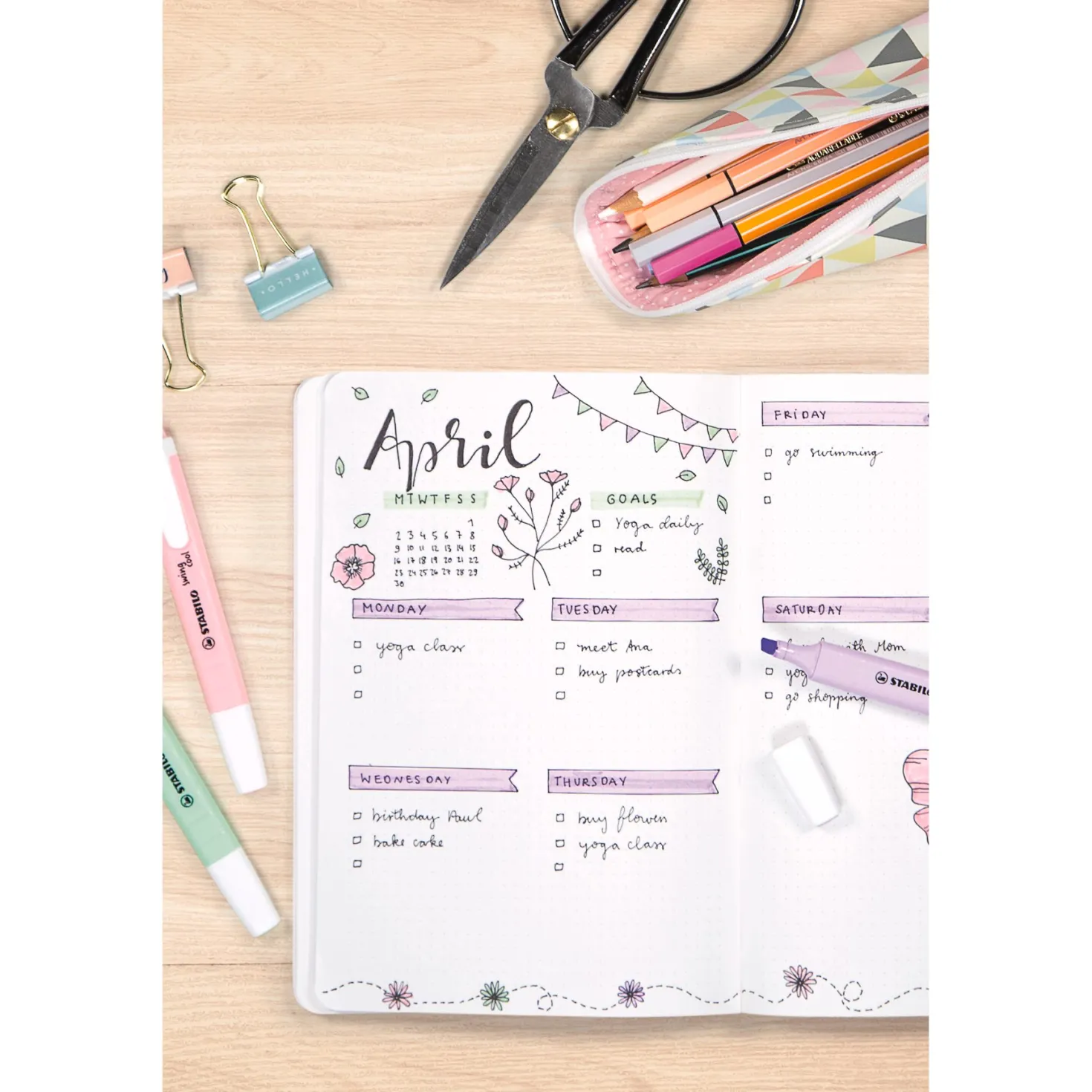 Stabilo Swing cool pastel stift 8 stuks