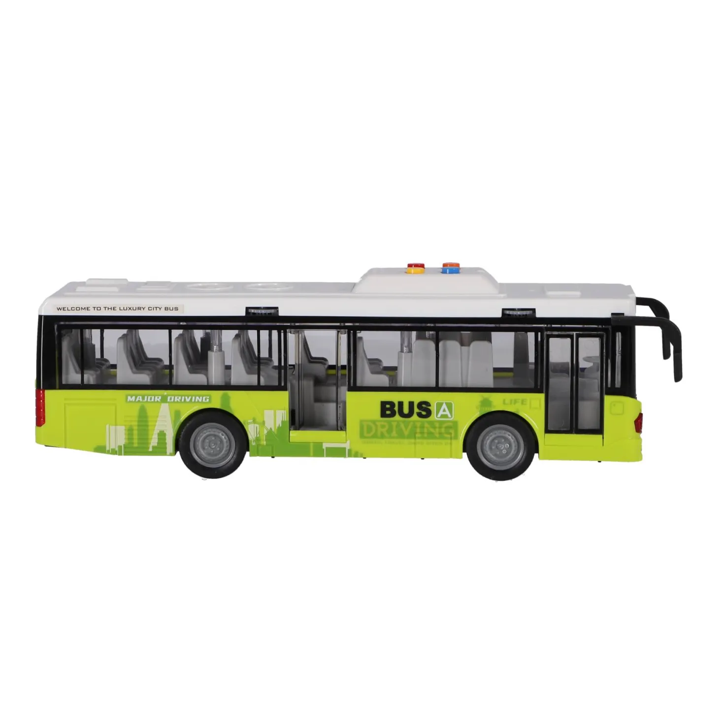 Stadsbus 1:16 met licht en geluid