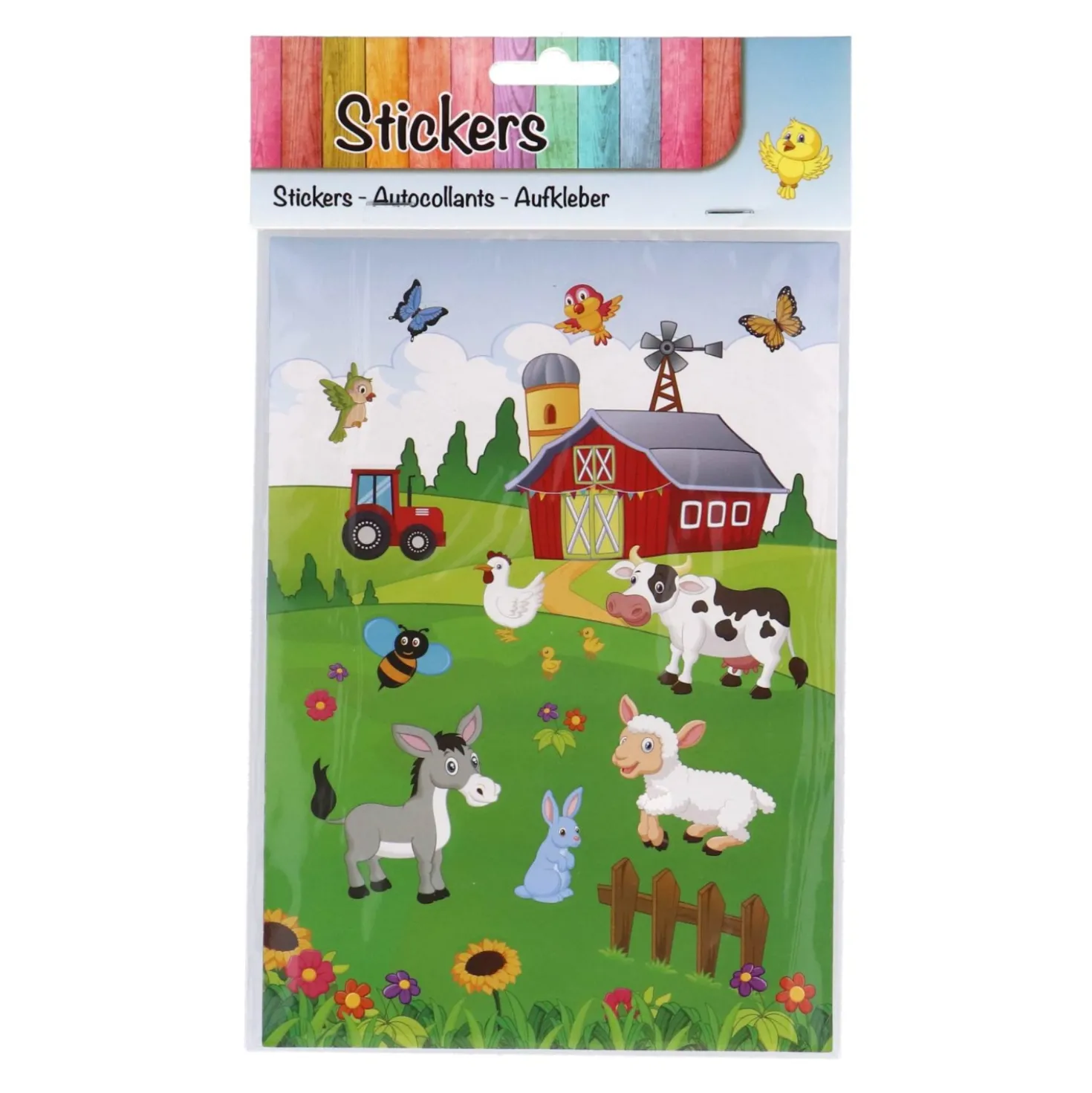 Stickers A5 Boerderij 3 Vellen