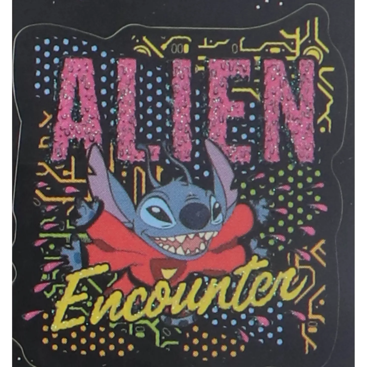 Stickers Disney Stitch glitter