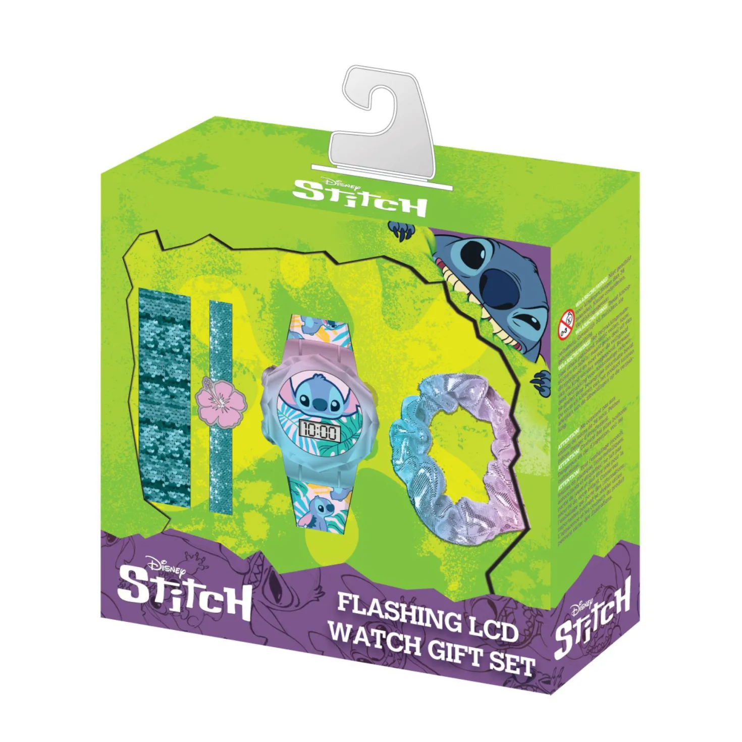 Stitch Horloge Cadeau Set