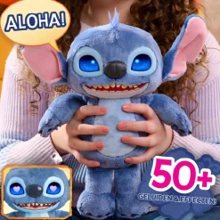 Stitch many moods pluche 30 cm