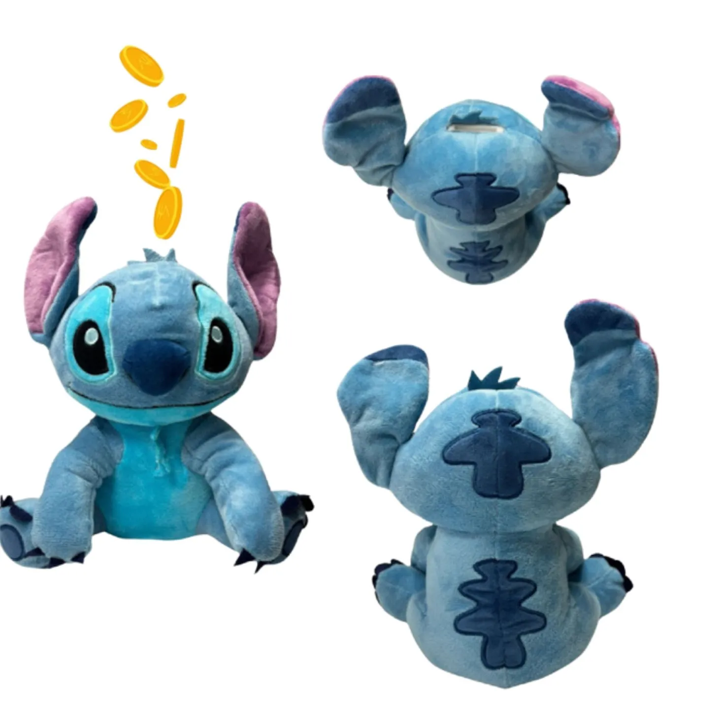 Stitch Spaarpot Pluche 20Cm