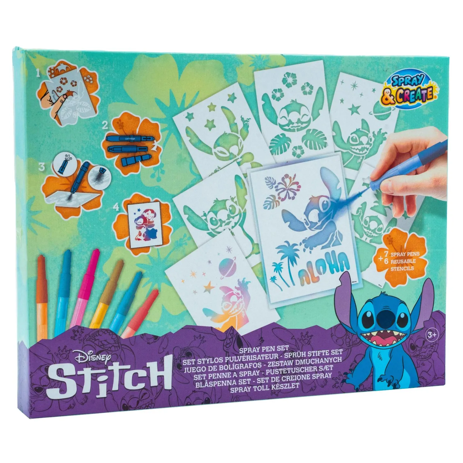 Stitch Spray Pen Set