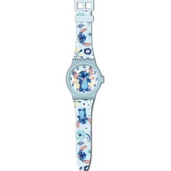 Stitch wandklok in horloge-design