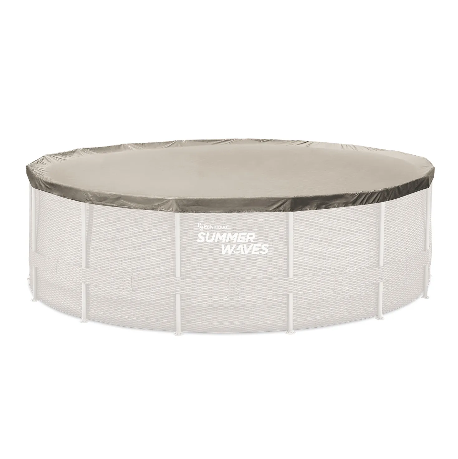 Summer Waves Zwembad Active Frame 457 X 106 cm Dark Double Rattan + filterpomp