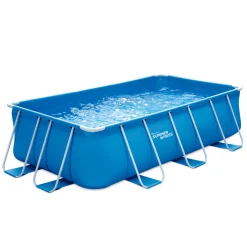 Summer Waves Zwembad Active Frame Rectangular 400 X 200 X 100 cm + filterpomp