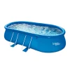 Summer Waves Zwembad Quick Set Oval 610 X 366 X 122 cm + filterpomp