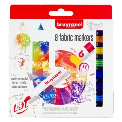 Textiel Stiften 8 Stuks