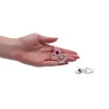 Tiara met oorbellen assorti