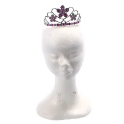 Tiara met oorbellen assorti