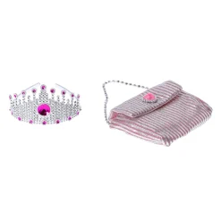 Tiara met tasje 2 assorti