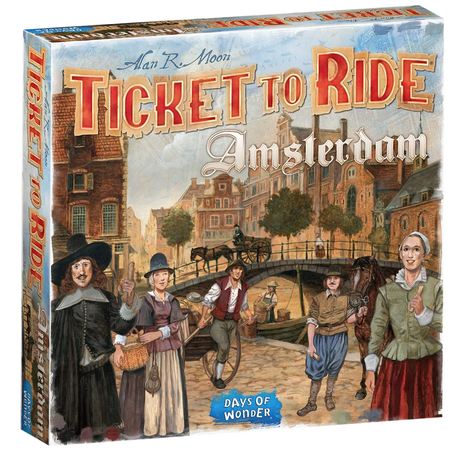 Ticket To Ride Amsterdam - bordspel