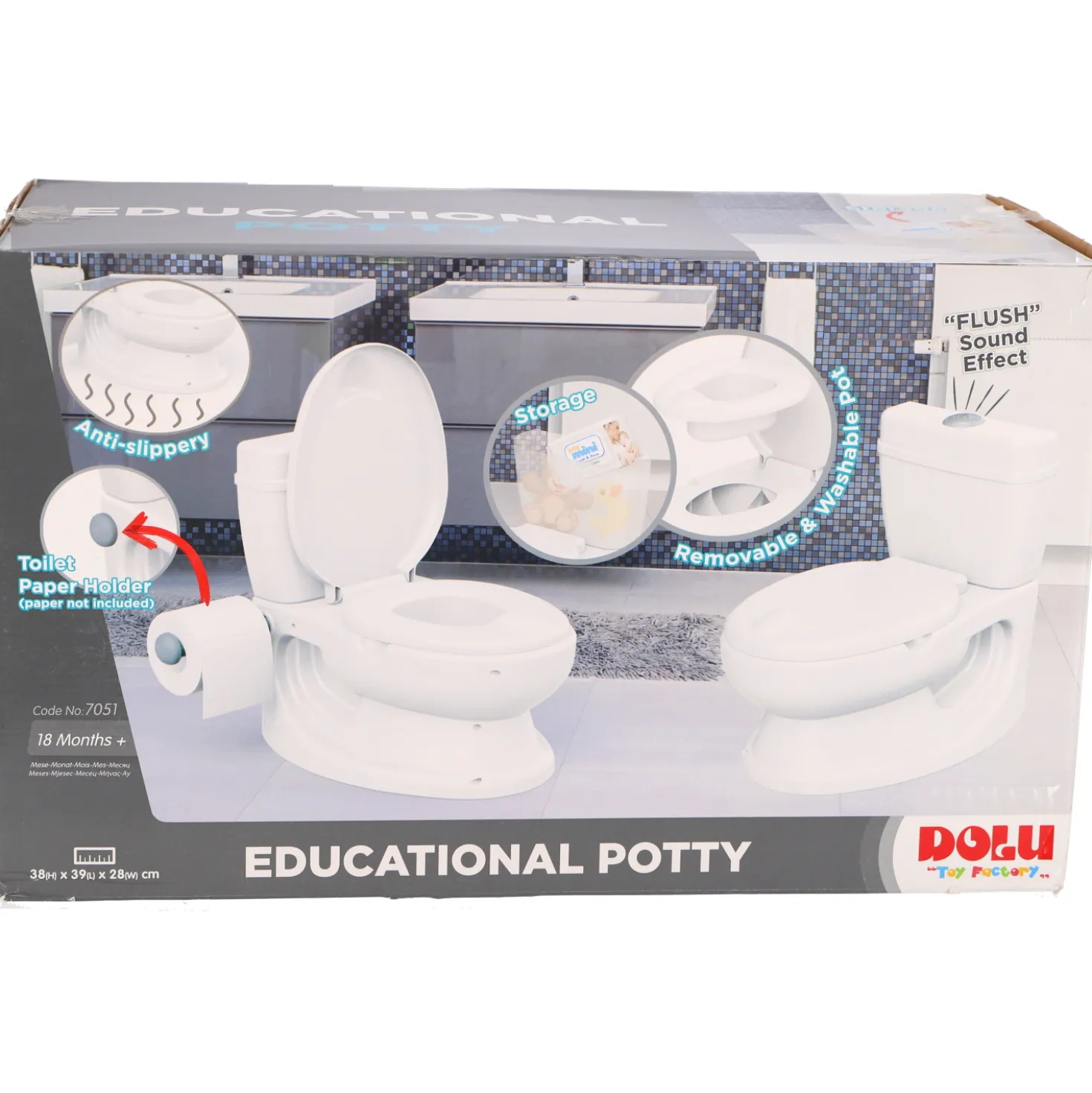 Toilet Educatief Wit