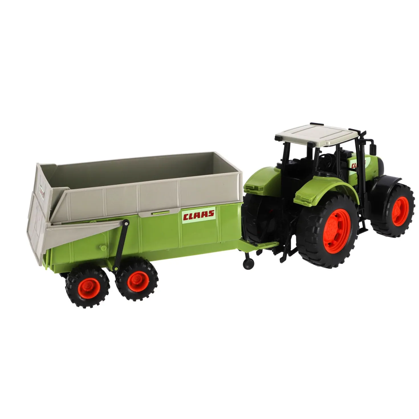 Tractor CLAAS Ares Met Aanhanger