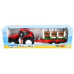 Tractor Roadmax Met Achteraanhanger En 3 Boomstammen