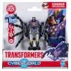 Transformers cyberworld armored cyber change Assorti