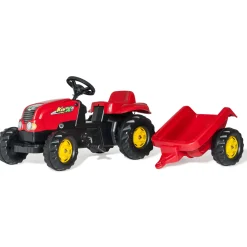 Traptractor RollyKid X Met Aanhanger