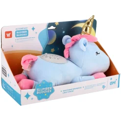 Unicorn Knuffelprojector Blauw