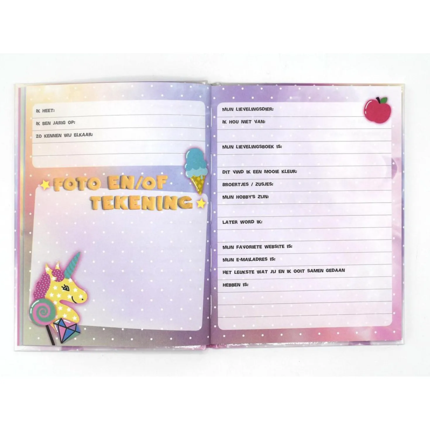Unicorn Vriendenboek