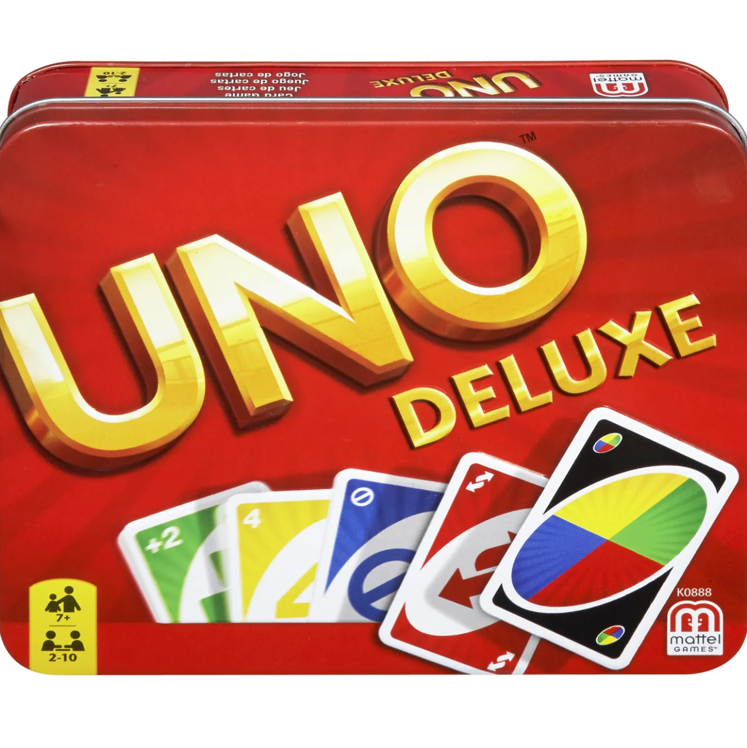 Uno Deluxe In Opbergblik - Kaartspel