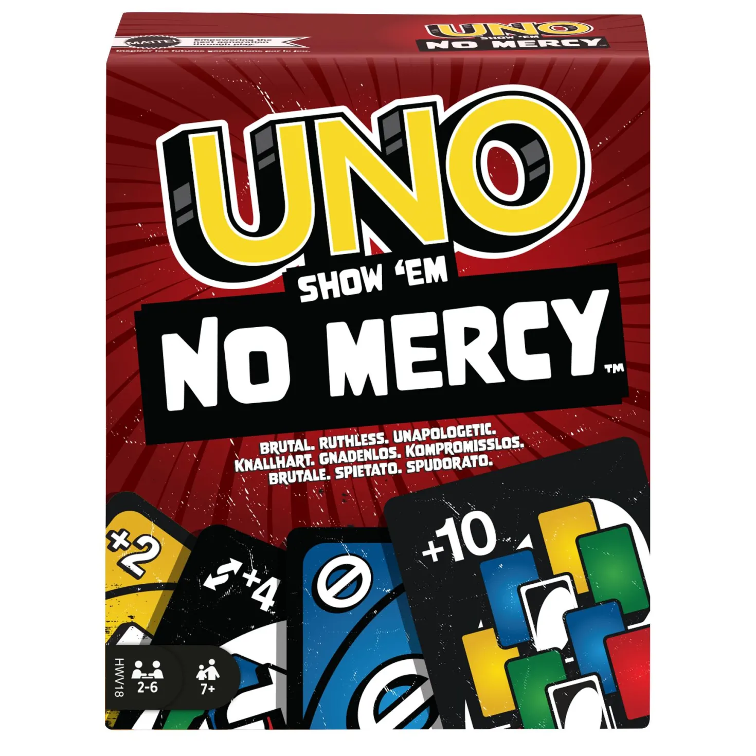 Uno Show 'Em No Mercy - Kaartspel