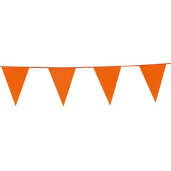 Vlaggenlijn 10 Meter Oranje