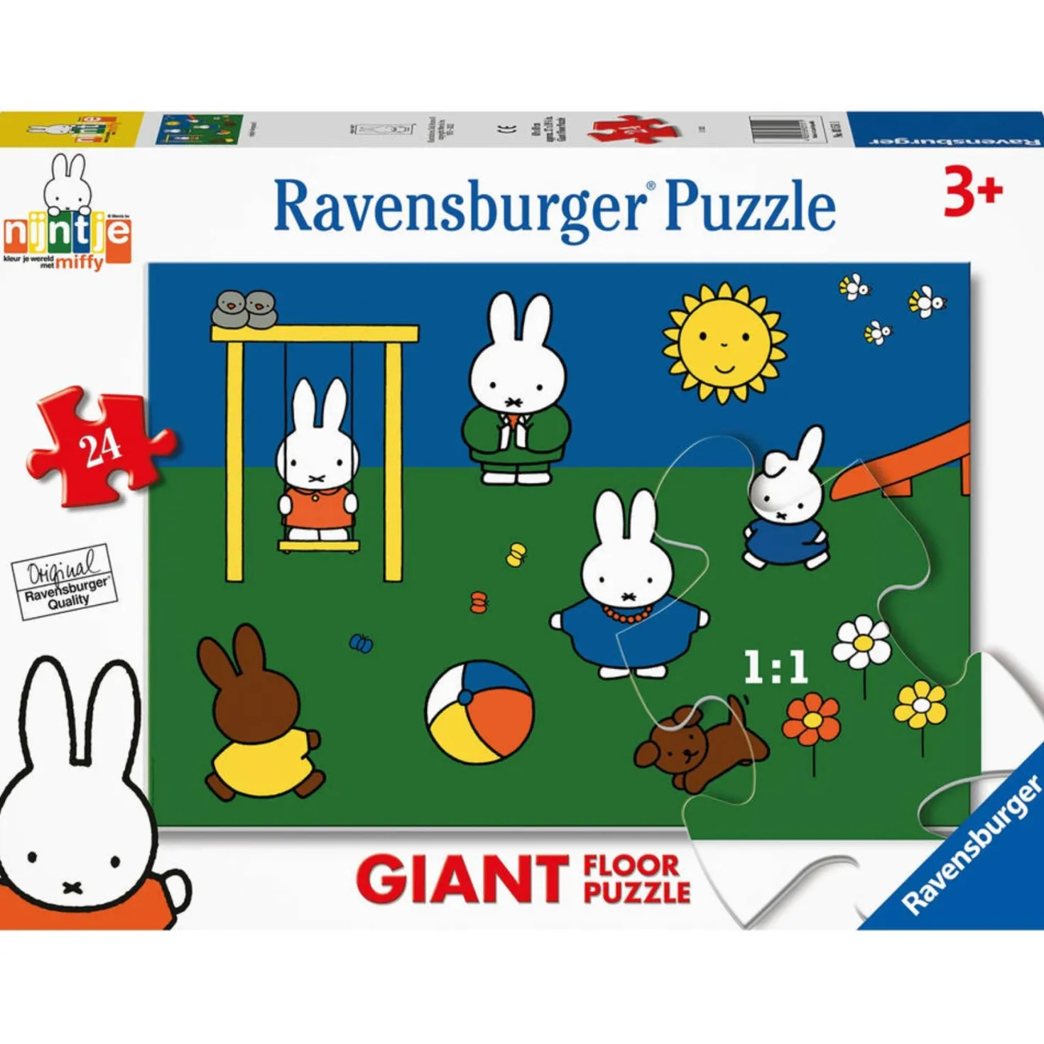 Vloerpuzzel Mega Nijntje 24 Stuks