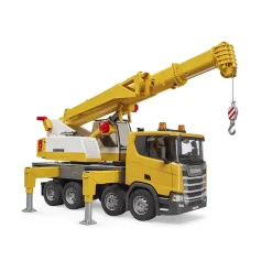 Vrachtwagen Scania 560R Liebherr kraan met truck