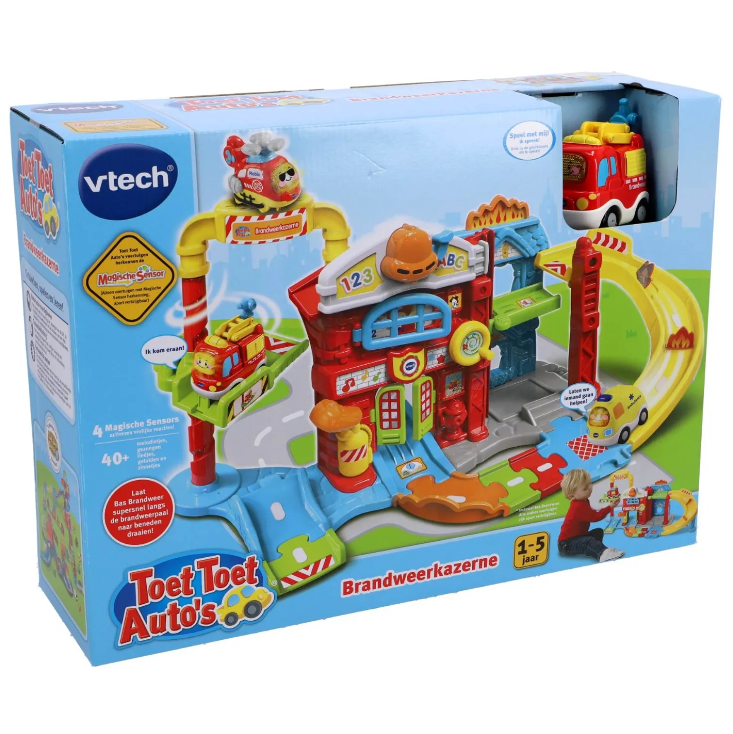 Vtech Toet Toet Auto's Brandweerkazerne