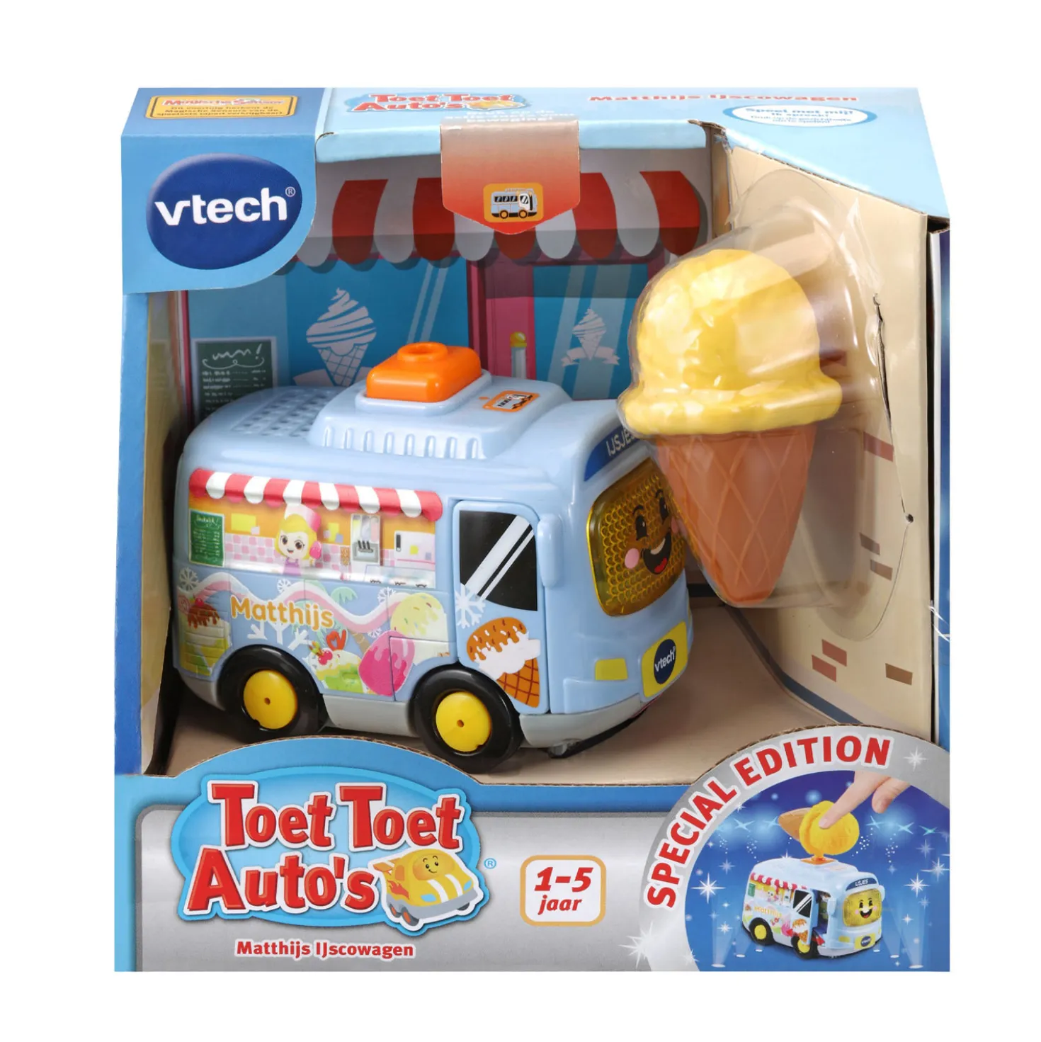 Vtech Toet Toet Auto's Special Edition Matthijs IJscowagen