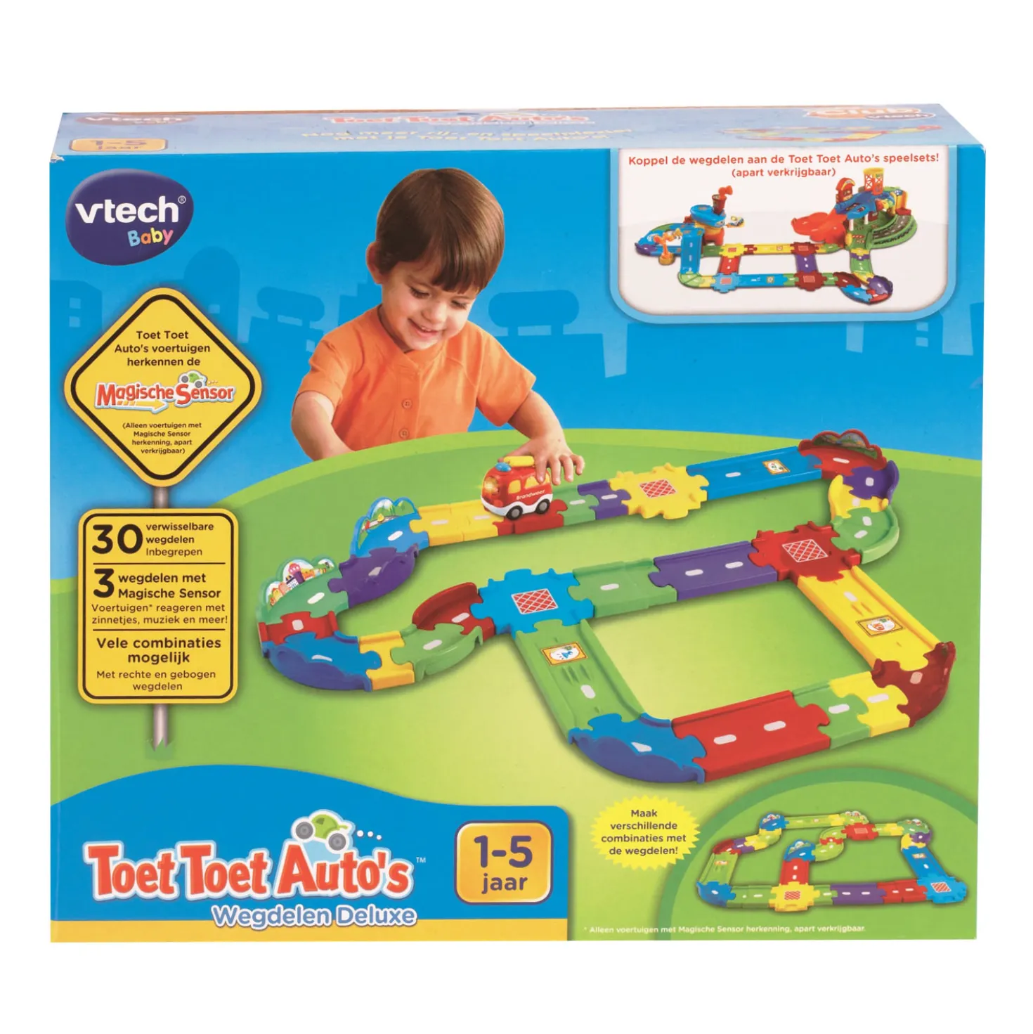 Vtech Toet Toet Auto's Wegdelen Deluxe