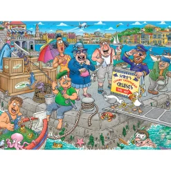 Wasgij original 47- De boot in! 1000 stukjes