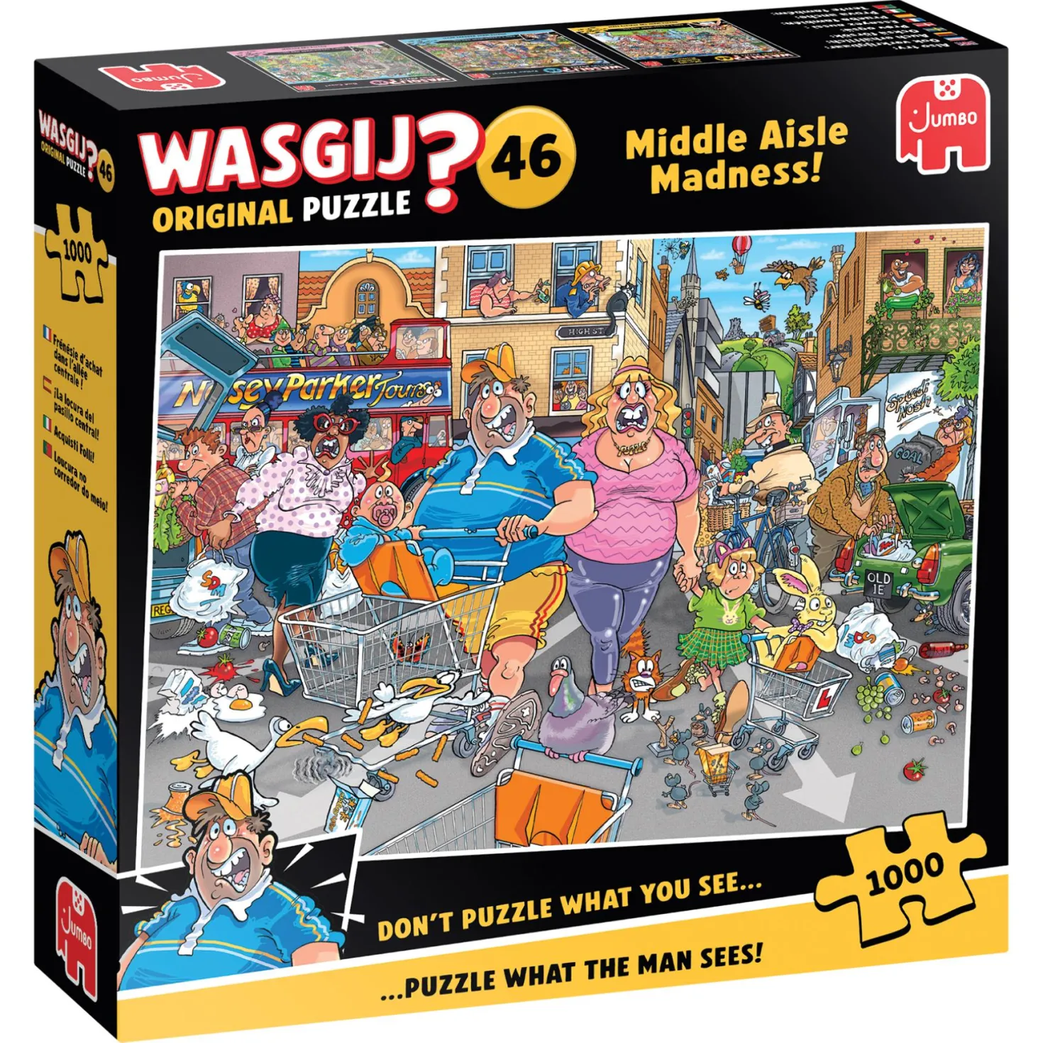 Wasgij original puzzel Buitenkansjes 1000 stukjes