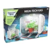 Wetenschap plantenkas met temperatuur meter