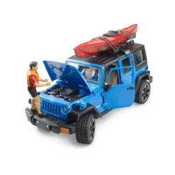 Wrangler jeep met kayak