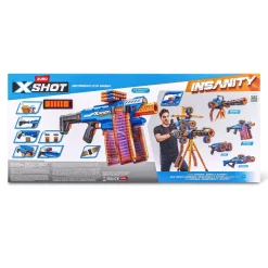 X-shot insanity clip blaster 48 darts