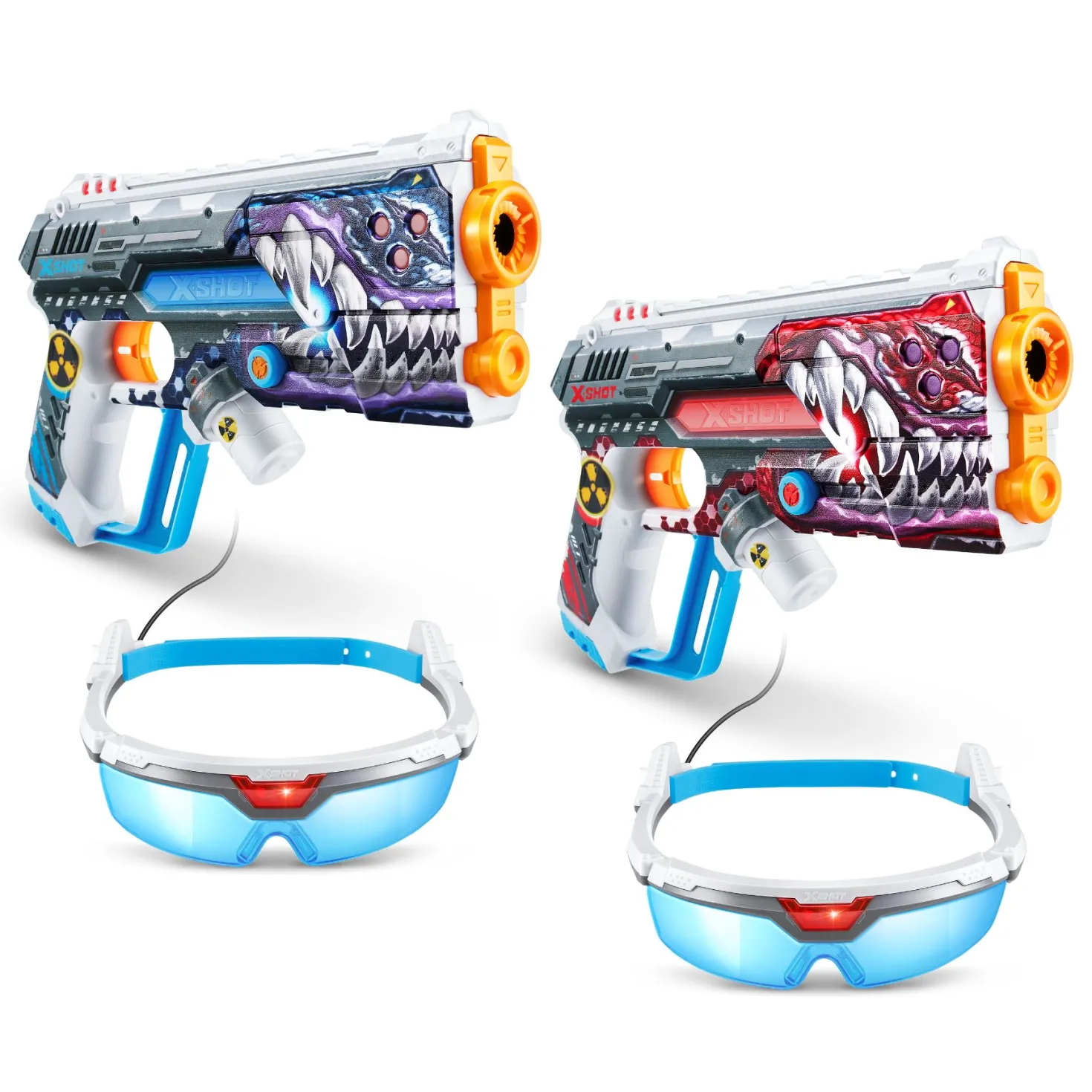 X-Shot skins laser 360 2 pak