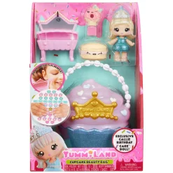 Yummiland Beauty Bag Playset + Lip Gloss Doll Cupcake Beauty Bag
