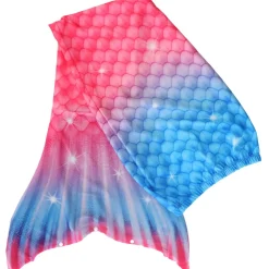 Zeemeerminstaart set + bikini 9-11 jaar