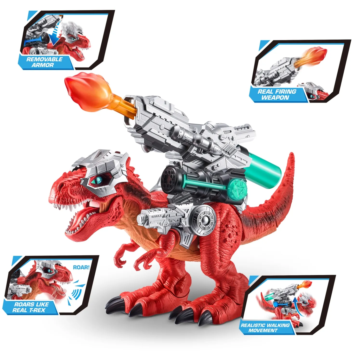 Zuru Robo Alive dino wars mega battling t-rex