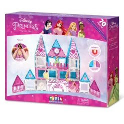 ZURU Tytan Magnetische tegels Princess kasteel 70 delig