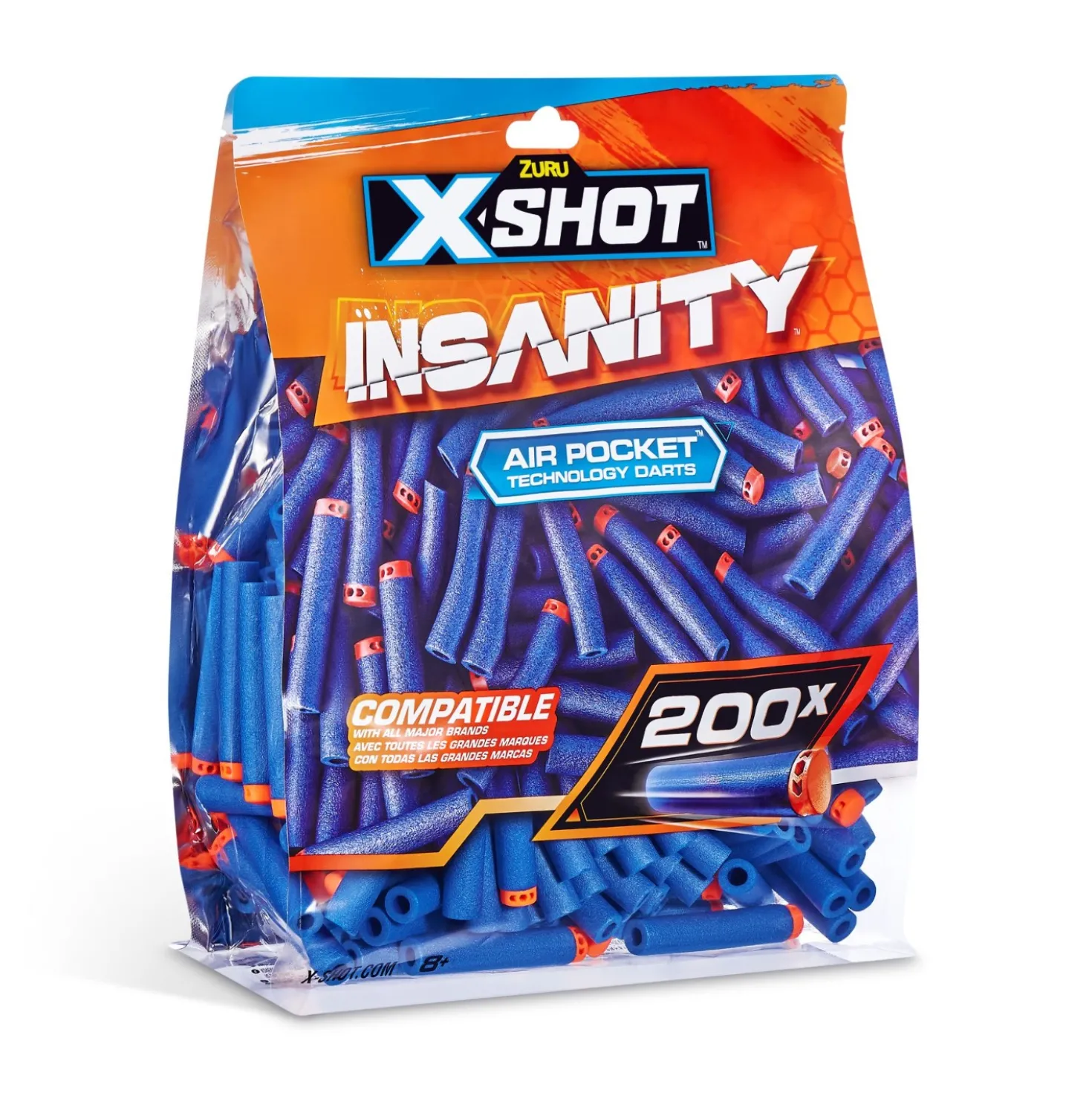 Zuru X-Shot insanity 200 darts pack refill