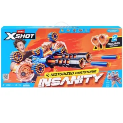 ZURU X-Shot insanity motorized dartstorm + 200 darts