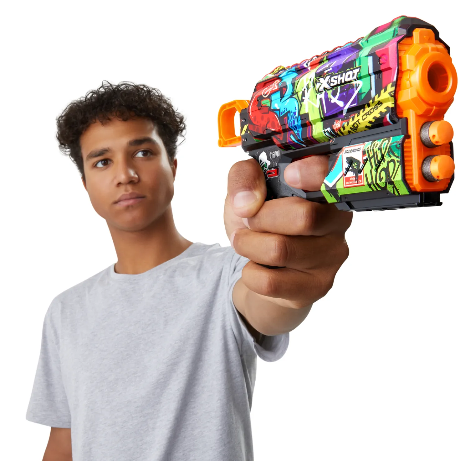 Zuru X-Shot Skins Flux Met 8 Darts