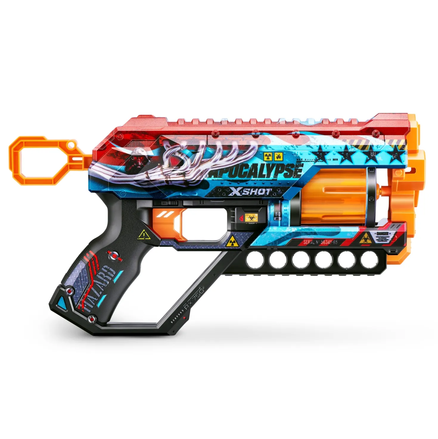 Zuru X-Shot Skins Griefer Met 12 Darts Assorti