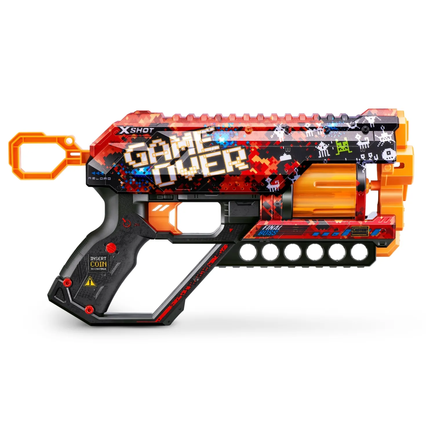 Zuru X-Shot Skins Griefer Met 12 Darts Assorti