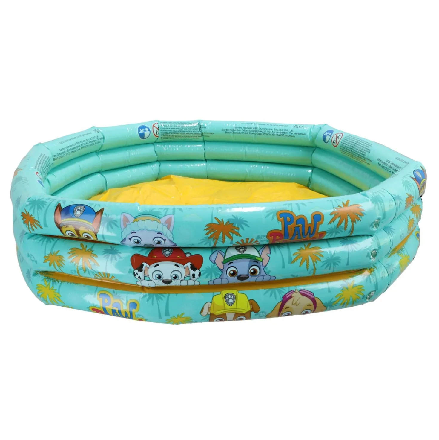 Zwembad Paw Patrol 3 Rings 100 Cm